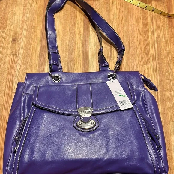 Rosetti purple shoulder bag - Picture 2 of 11